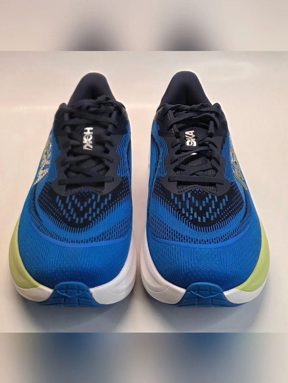 New Hoka One One Skyflow Blue-Green Running Shoes Men's Size 11.5 EE